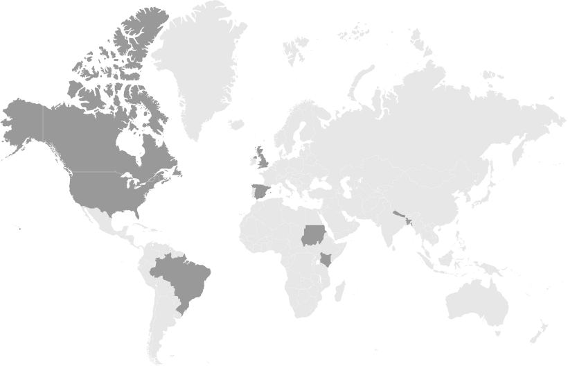 Global Presence Map